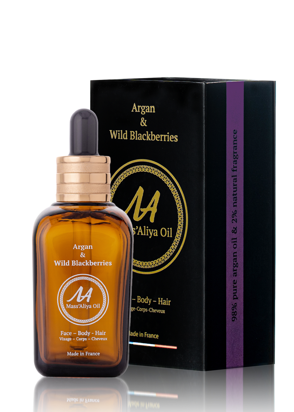 Mass’Aliya Oil 4-3 Visage-Corps-Cheveux  